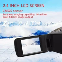 Caméra vidéo professionnelle HD 1080P, caméscope avec Microphone