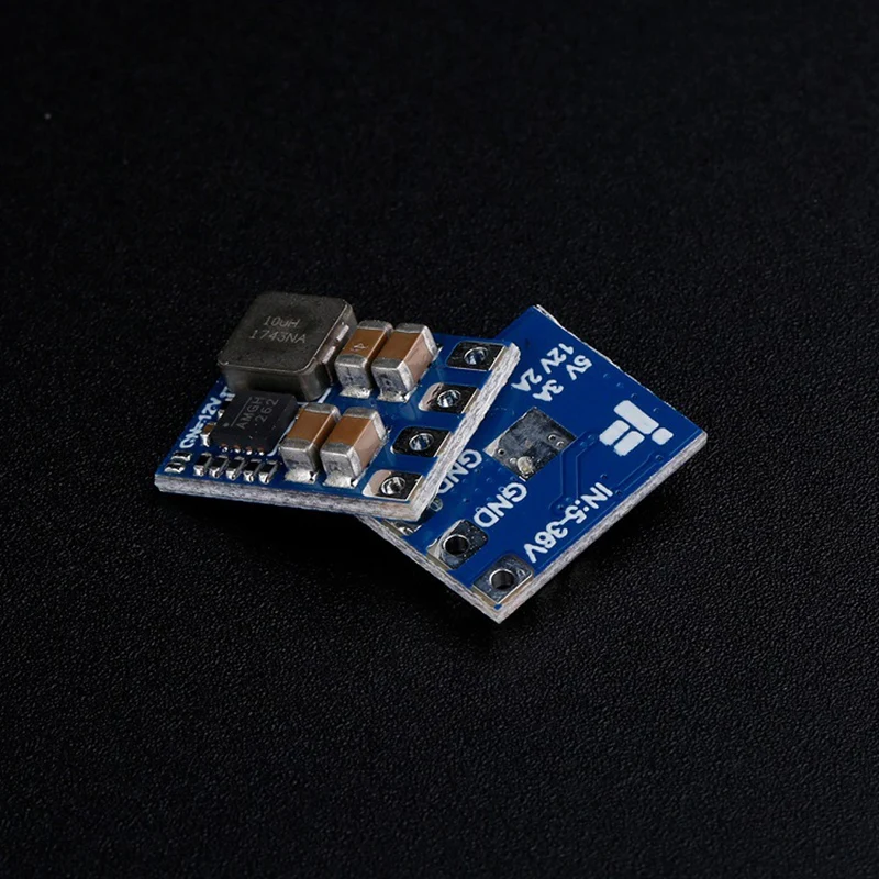 

2 шт. Mini 2-8S BEC 5 В/12 В выход/понижающий модуль регулятора для RC FPV гоночного дрона PS Matek Systems Mini BEC
