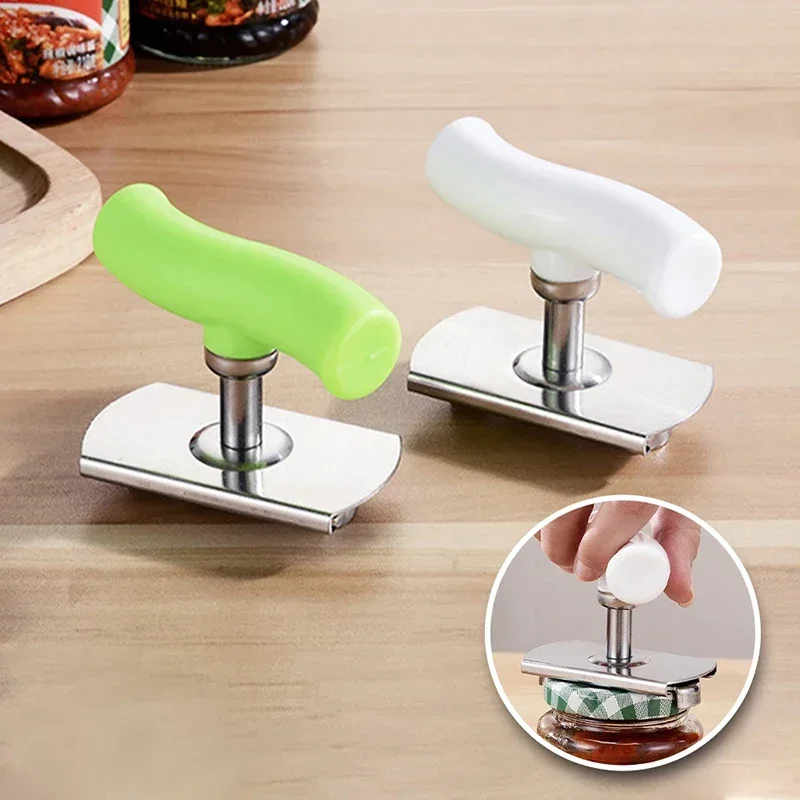 

Stainless Steel Bottle Cap Opener Adjustable Multifunction Adjustable Can Opener Labor-saving Rotating Bottle Opener KitchenTool