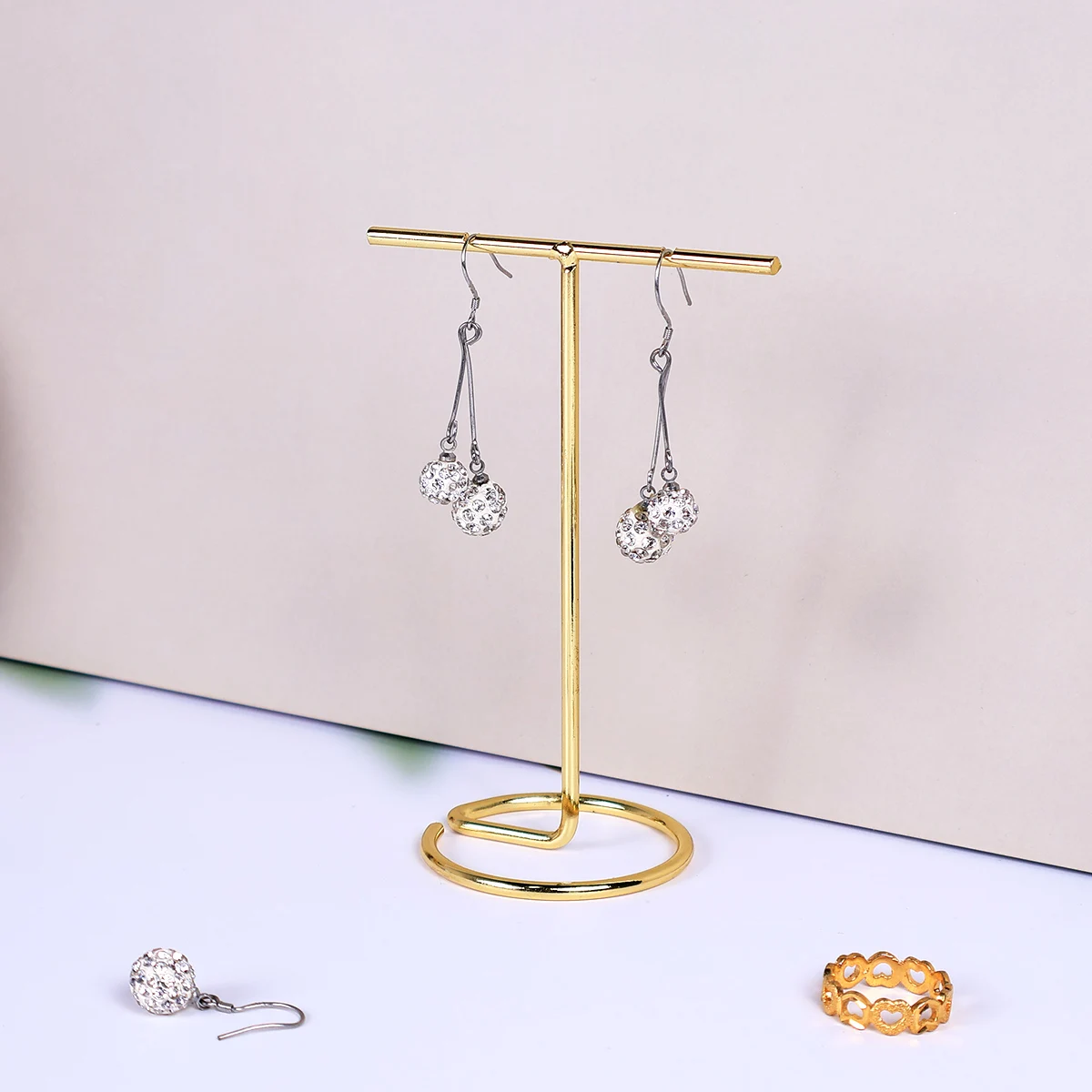 1pc/3pcs/5pcs/10pcs Schmuck Display-ständer Armband Ohrring Halskette Lagerung Holz Basis rack Schmuck Organizer Halter Foto Prop – Detail 8