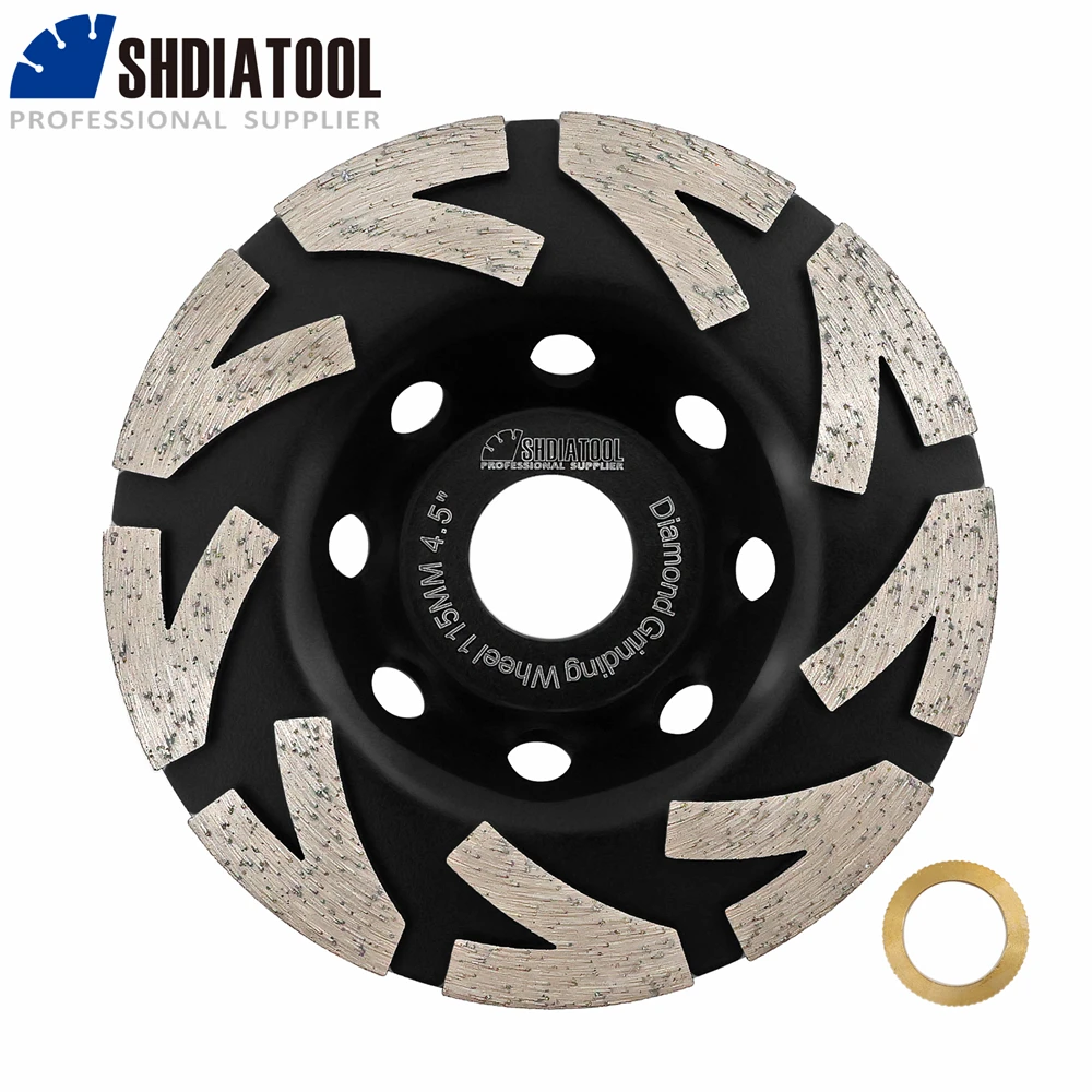 SHDIATOOL 115mm Diamond Grinding Wheel Concrete