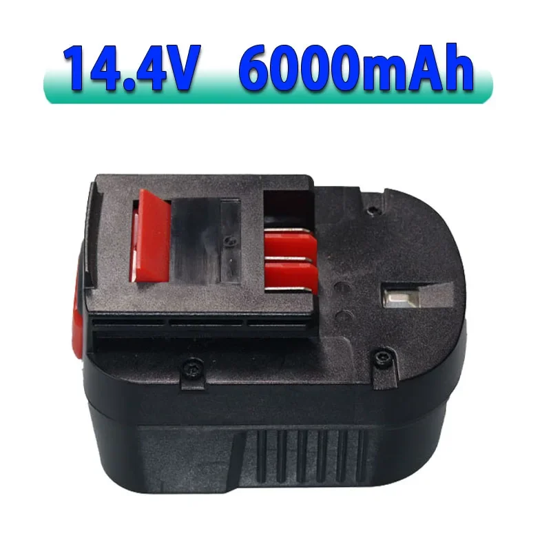 

14.4V 4000/6000mah Rechargeable Tool Battery For Black&Decker A12 A12EX FSB12 FS120B A1712 HP HP12 Ni-MH Replacement Drill Batte