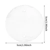 50mm/50pcs Natural Shells Round Slices Ornaments DIY Manual Material for Home Lamps Wind Chime Pendant Jewelry Accessories 5