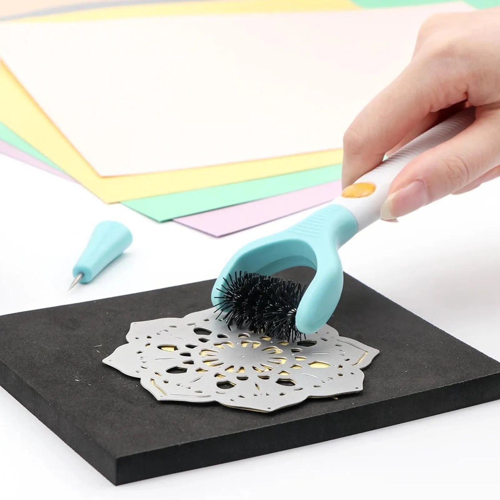 Paper Sculpting Tool Kit Multifunctional Paper Flower Shaping Making Tool Set for Handcraft Paper Flower Shaping Making Tool Set