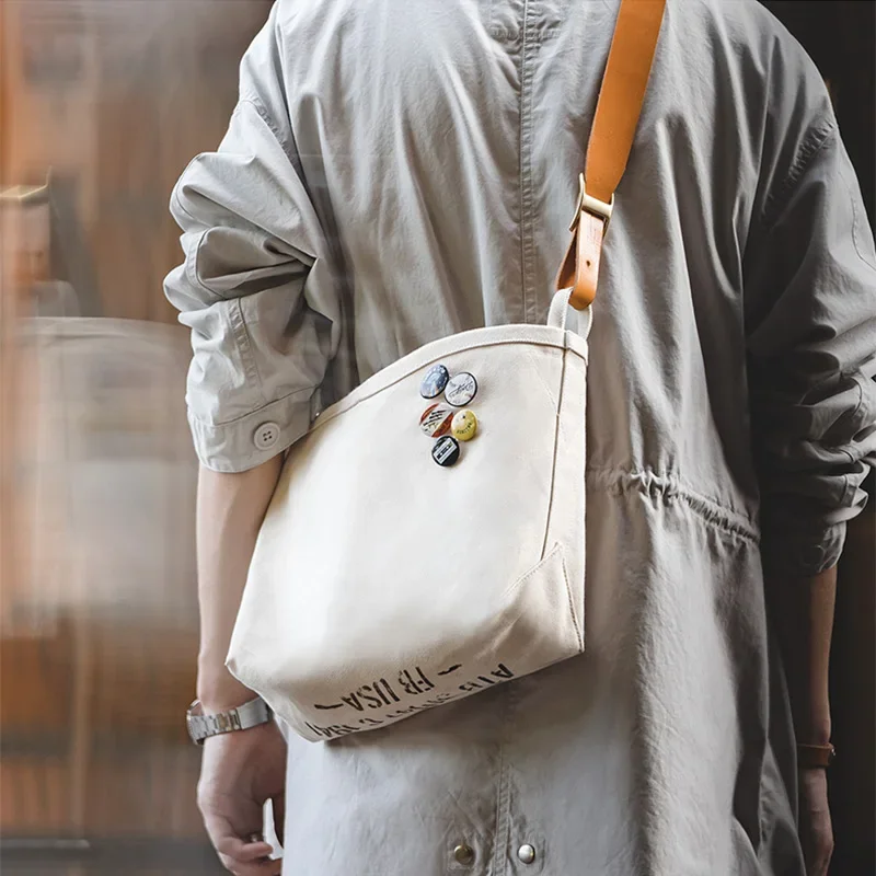Canvas Tote Bags Vintage Unisex Crossbody Printed