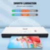 Laminator Machine 13 Inch, 4 Rollers Hot & Cold Thermal Laminator for A4/A5/A6/A7, Quick Warm-up, Fast Laminating 4