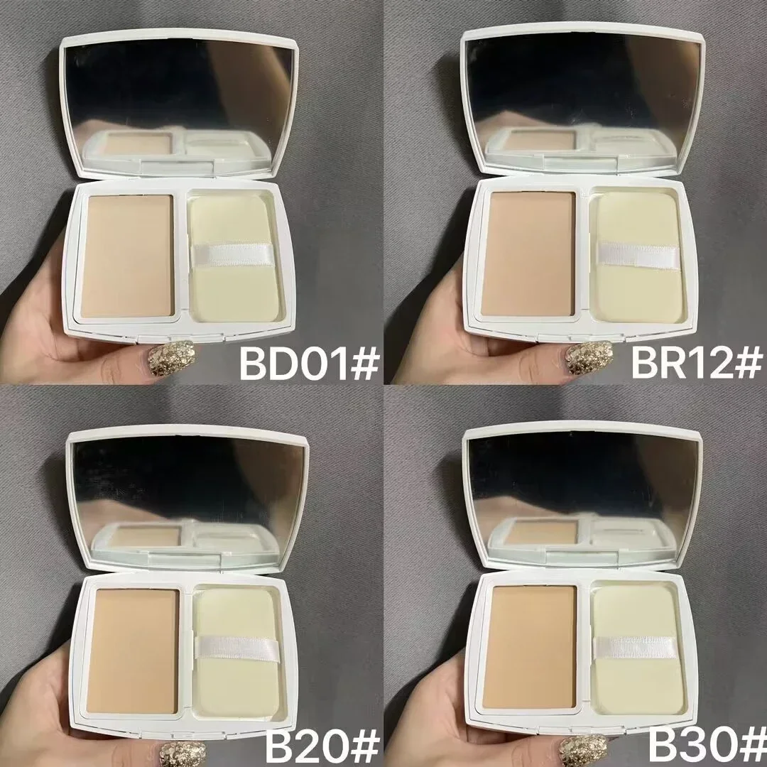 

2023 New Brand Makeup LE Brightening Compact Foundation Long Lasting Press Powder