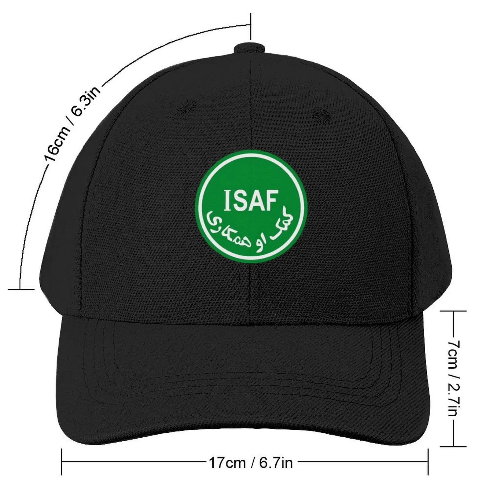 Фото Бейсболка с международной службой поддержки безопасности ISAF, Прямая поставка, женская пляжная кепка для косплея, 2024 №2