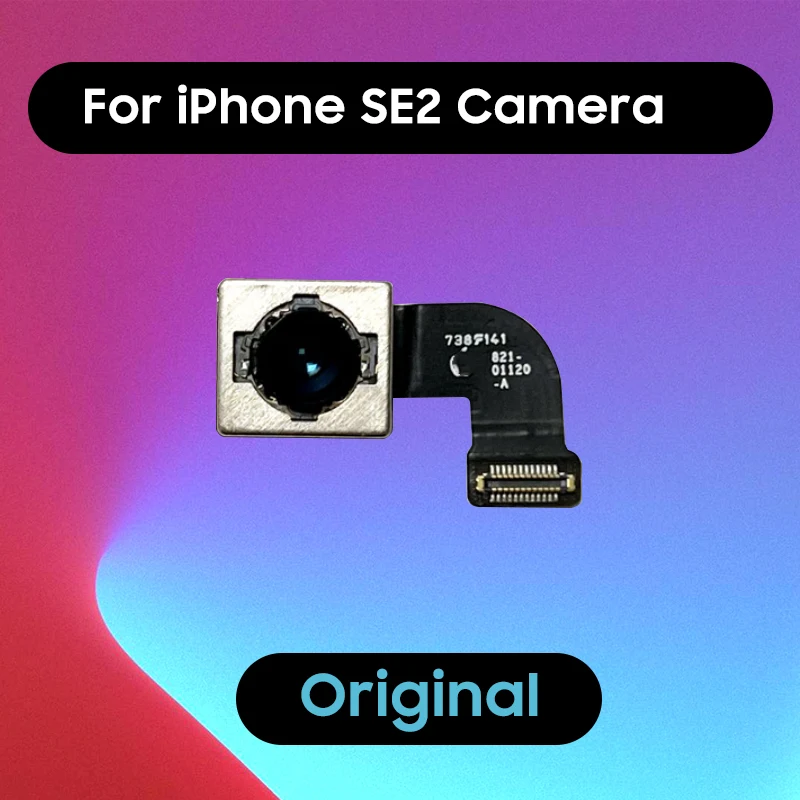 

Original back Camera For iPhone SE2 SE 2 3 Plustraseira Rear Main Big Lens Flex Cable SE3 2022 Camera