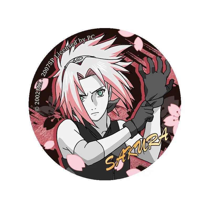 NARUTO 20th Anniversary Officially Authorized Cosplay Badge Collection