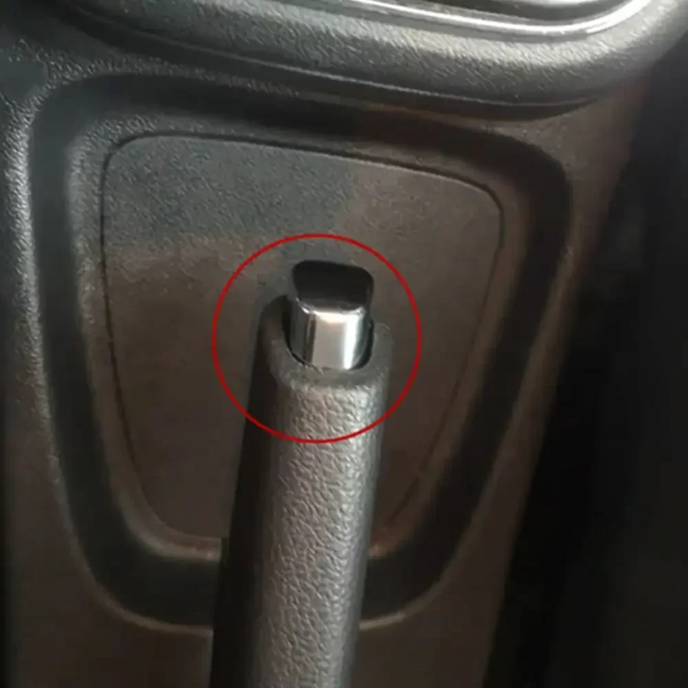 Car Handbrake Lever Parking Button Cover Chrome Decoration Shell Car Styling Accessorie 6RD711333A