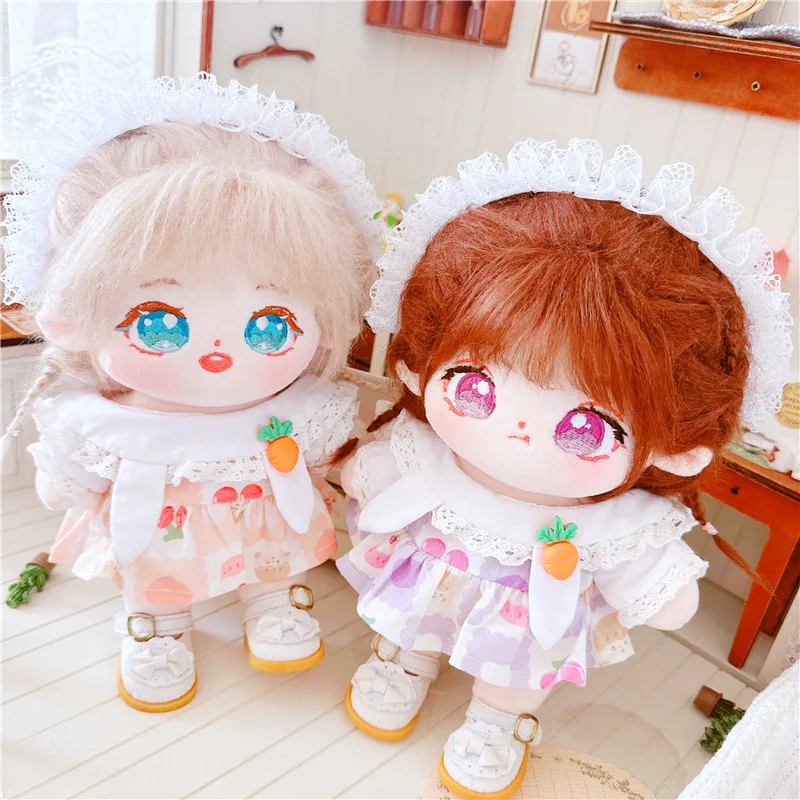 

20cm IDol Doll Animal Plush Star Dolls Cute Stuffed Customization Figure Toys Cotton Baby Doll PlushToys Fans Collection Gift