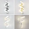 LED Wall Lamp Luxury Black White Gold Wall Decorative Lights For Bedroom Bedside Living Room Corridor Stairs Home Indoor Sconces 1