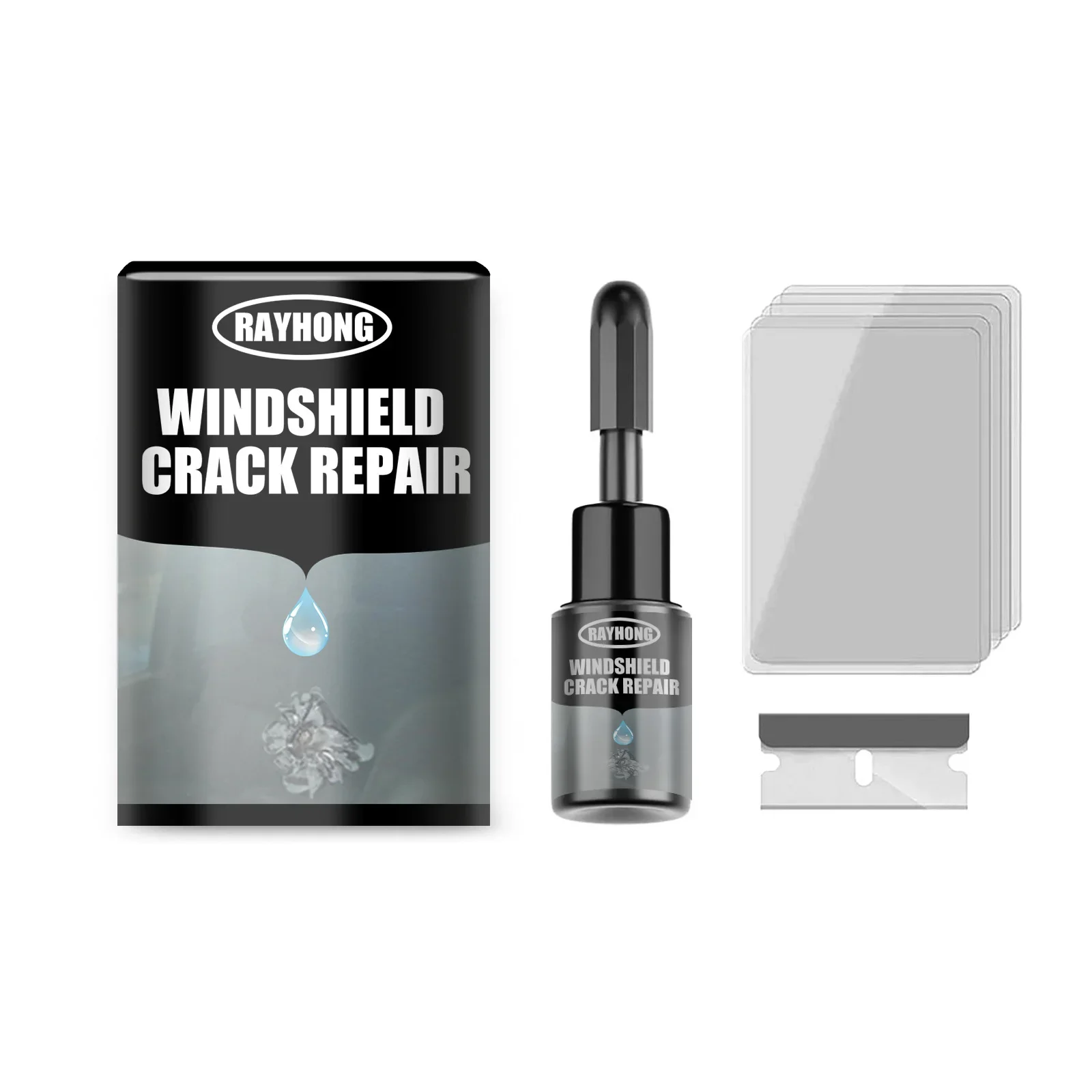 5sec Nano Bonding Miracle - 2025 Award-Winning Instant Repair Gel for Phone/Car/Glass, 10X Crack Eraser with Quantum Tech (20ml) 5