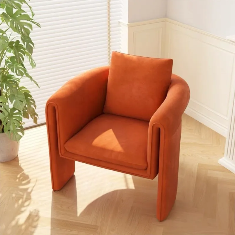 Momo Italian Living Room Single Leisure Chair Chief Designer Sofa Chair Light Luxury Modern Balcone Chair Sedia Da Negoziazione