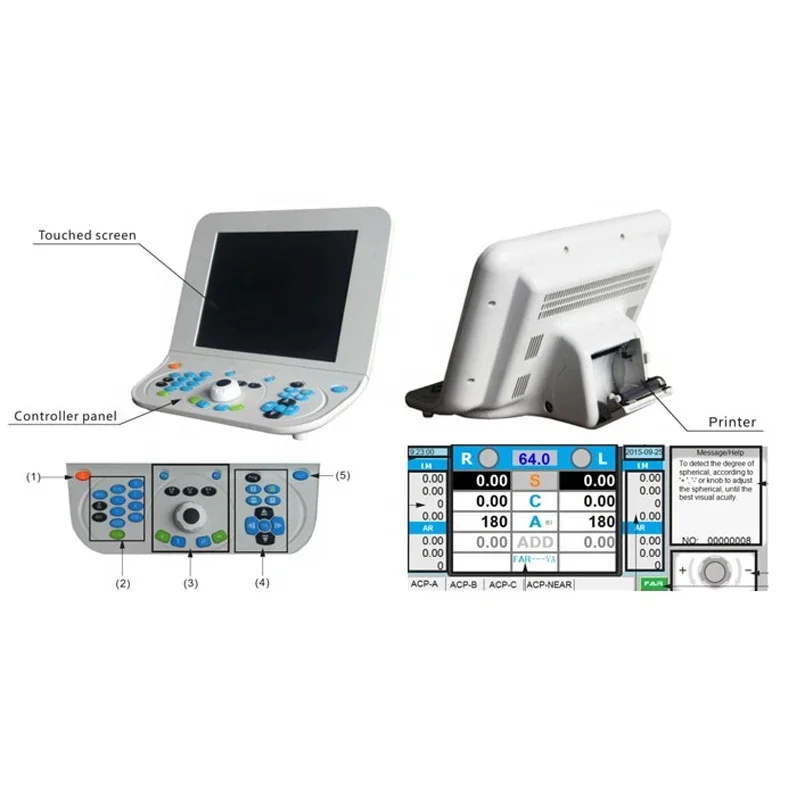 China Optometry Top Quality Computerized Eye Test Auto Vision Tester Digital Automatic Phoropter Cv600 Ce Iso Approved