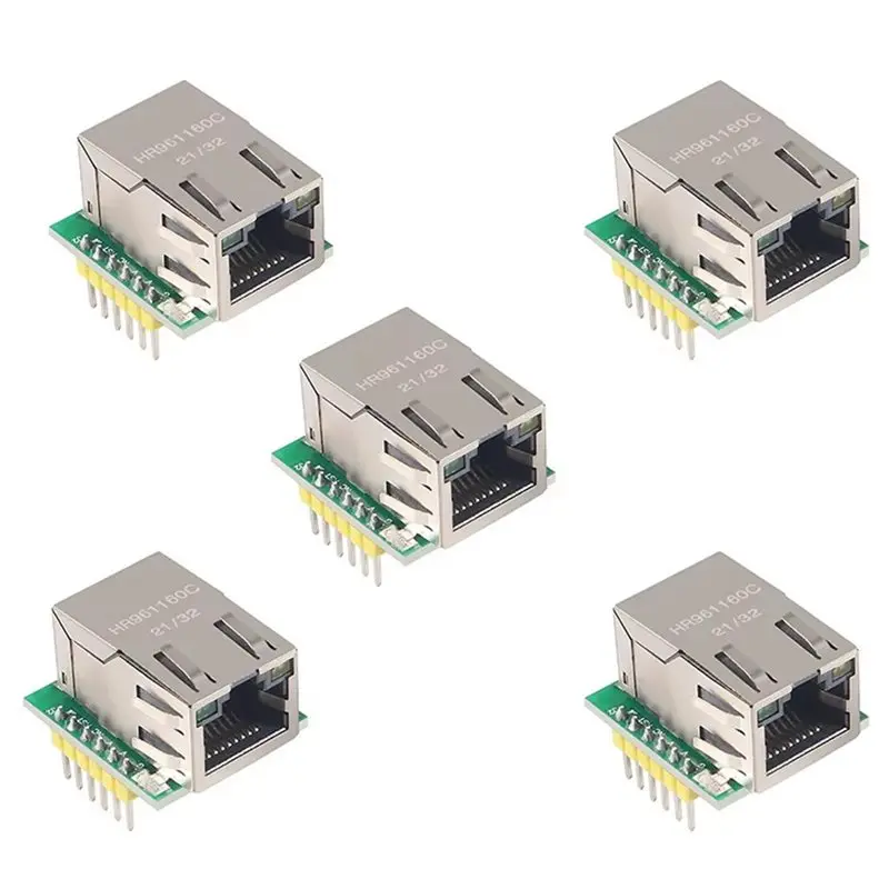 3CGRO-USR-ES1 W5500 이더넷 네트워크 모듈 5PCS SPI 인터페이스/호환 Wiz820io TCP/IP 프로토콜