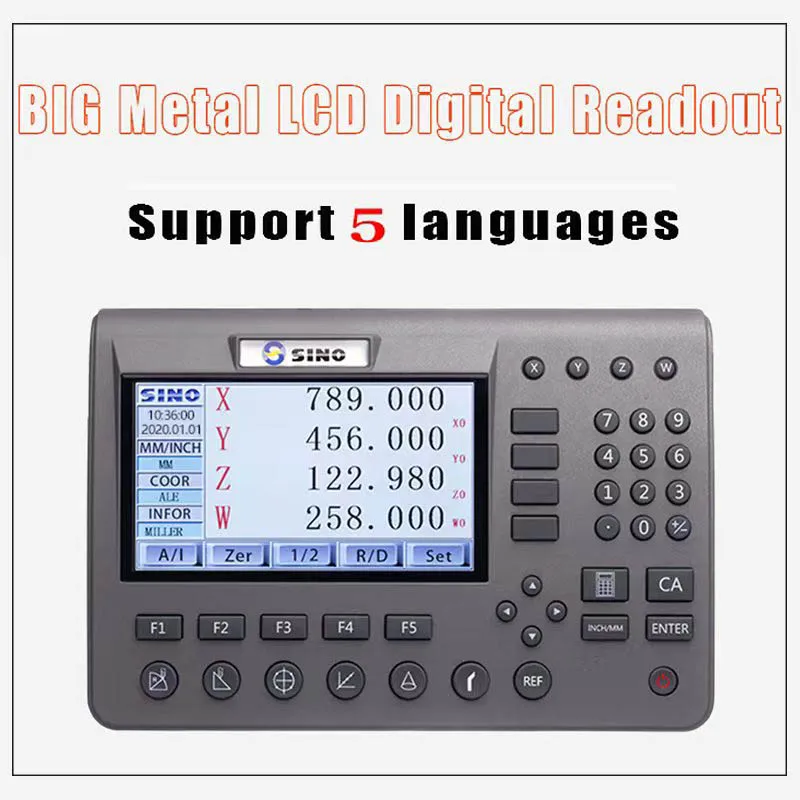SINOݼ 4  LCD  ǵ SDS200 DRO ÷ ŰƮ KA300    ڴ  ׶δ и 帮