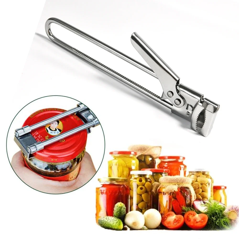 

Multifunctional Stainless Steel Can Opener Home Kitchen Can Open Effortless Opener With Turn Knob Household Kitchen