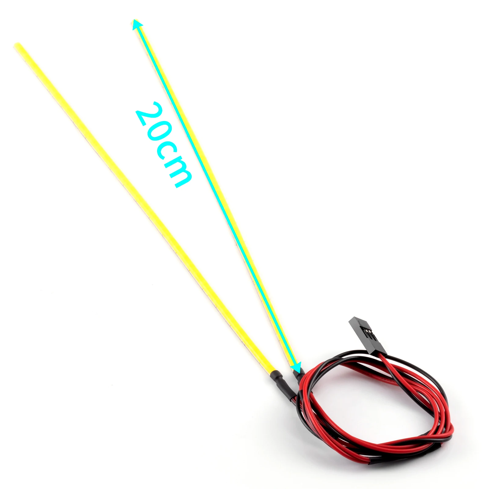 MIBIDAO Auto Shell Licht LED Streifen Lichter Nacht Scheinwerfer DIY Zubehör für 1/10 RC Auto Lkw Upgrade Decortion Teile – Detail 3