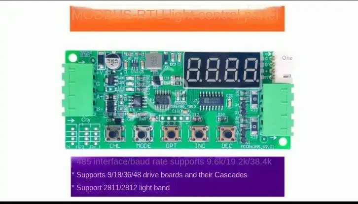 

Online Lighting Control System Customization MODBUS-RTU Communication 10000 LED Independent Control