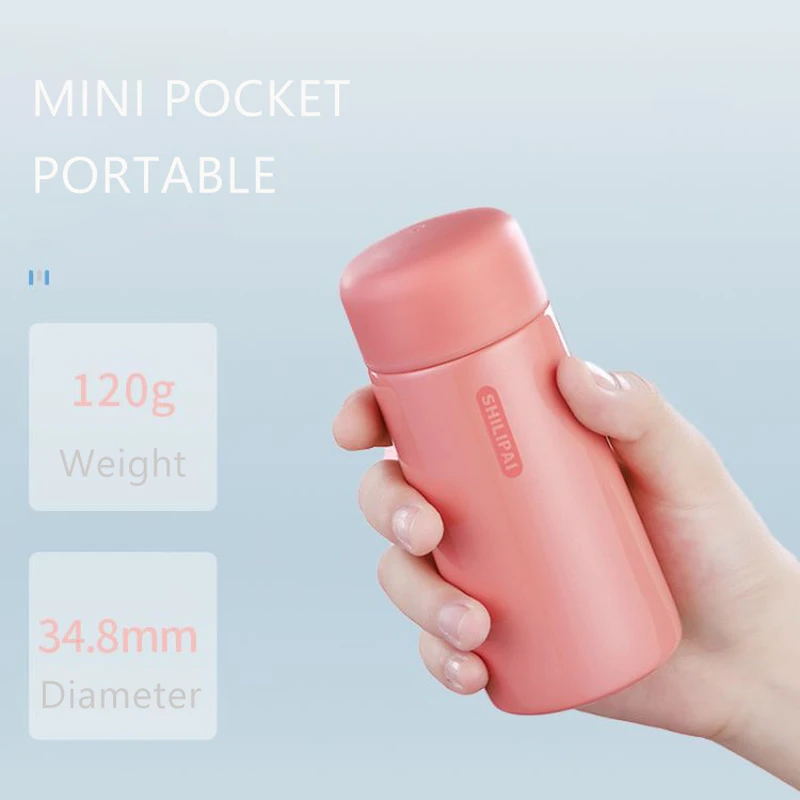 Mini Pocket Thermos Hot Water Bottle with Tea Filter 304 Stainless Steel Tumbler Vacuum Flask Double Wall Coffee Travel Cup|Vacuum Flasks & - AliExpress