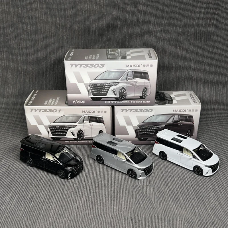 New In Stock Masdi 1:64 Toyota Mpv Toyota Alphard Diecast Model