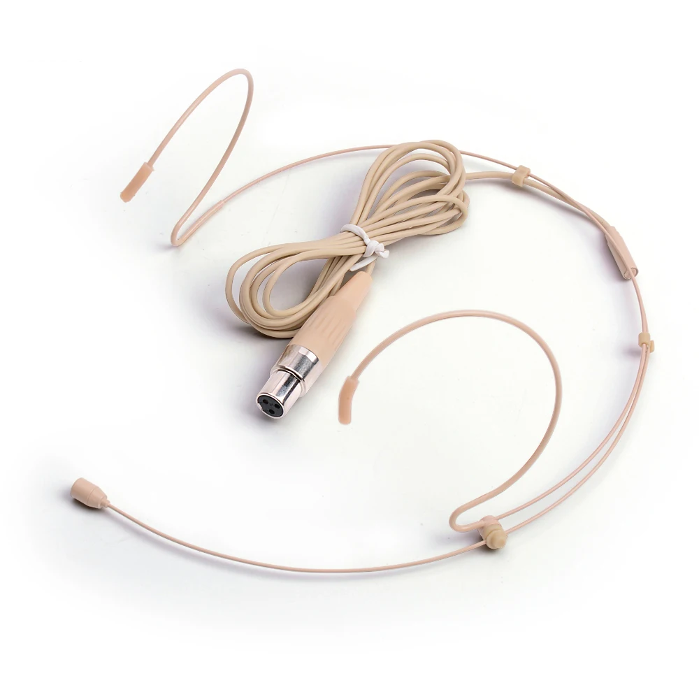 Premium Headworn Microphone with Lockable Connector