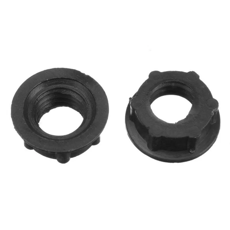 

2pcs Universal Car Windscreen Sprayer Washer Wiper Nozzles Front Spray Jet Black Plastic Efficiently Prolong The Wiper Blade Lif
