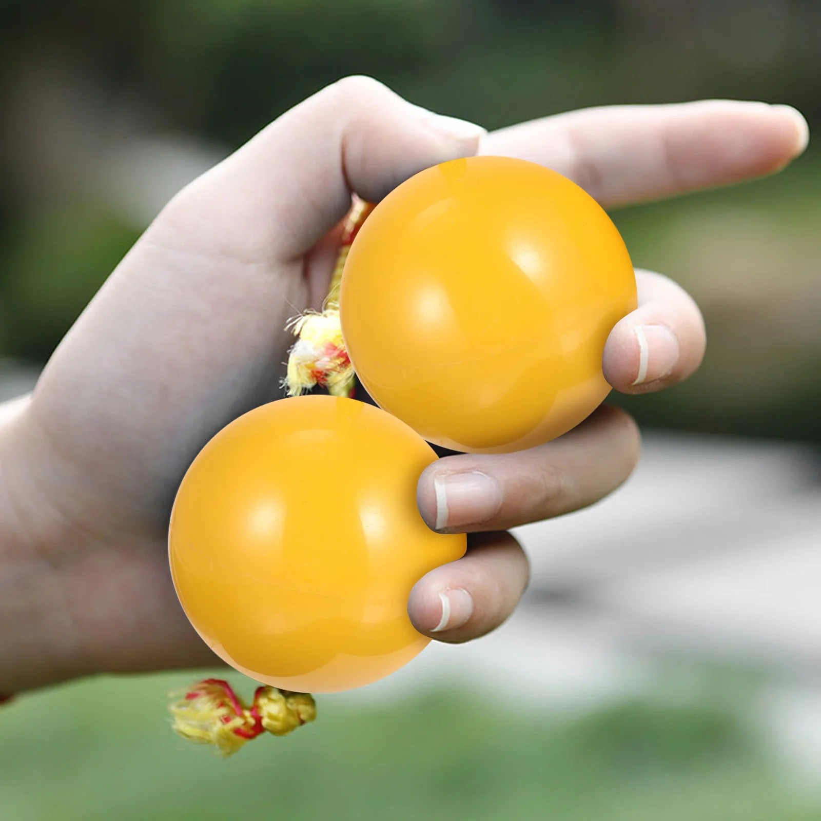 Kids Musical Instruments Maracas Single-hand Percussion Toy Funny Sand Shaker Child Yellow Rhythm Hammer Drum Ball One-hand