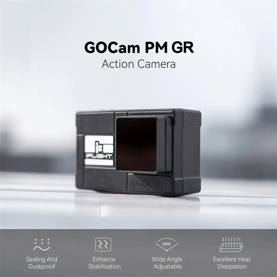 

iFlight GOCam PM GR Action Camera Supports up to 4K/30FPS for FPV parts