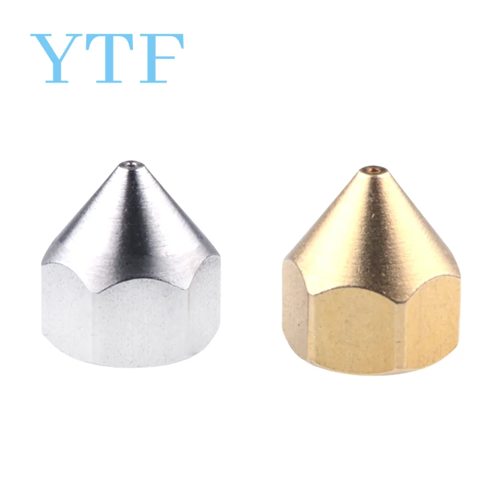 3D Printer Parte Tail Era UP! Copper Nozzle Mouth 1.75mm Supplies Stainless Steel 0.2/0.4/0.8mm