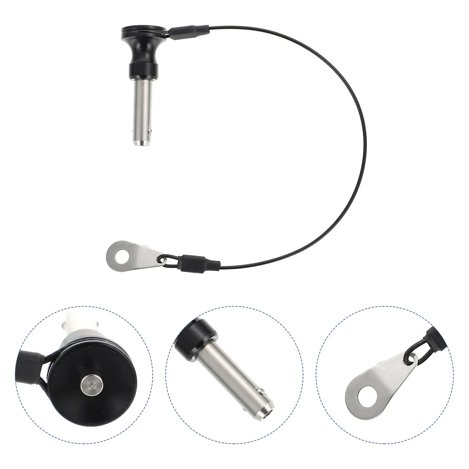 สลักล็อคแบบลูกบอลสแตนเลส 304 แบบกดล็อคอัตโนมัติ สำหรับยึดตำแหน่งและยึดติดอย่างปลอดภัย 1