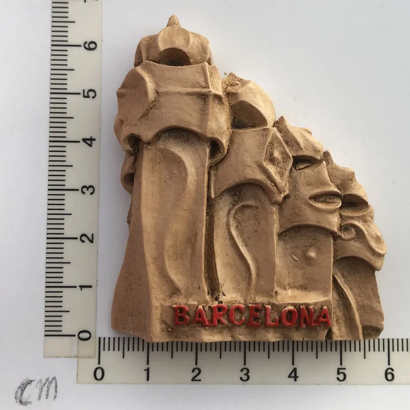 

Barcelona Fridge Magnet,Creative,Travel,Commemorate,Crafts,3D,Ornaments,Magnetism,Resin Material,Refrigerator Stickers