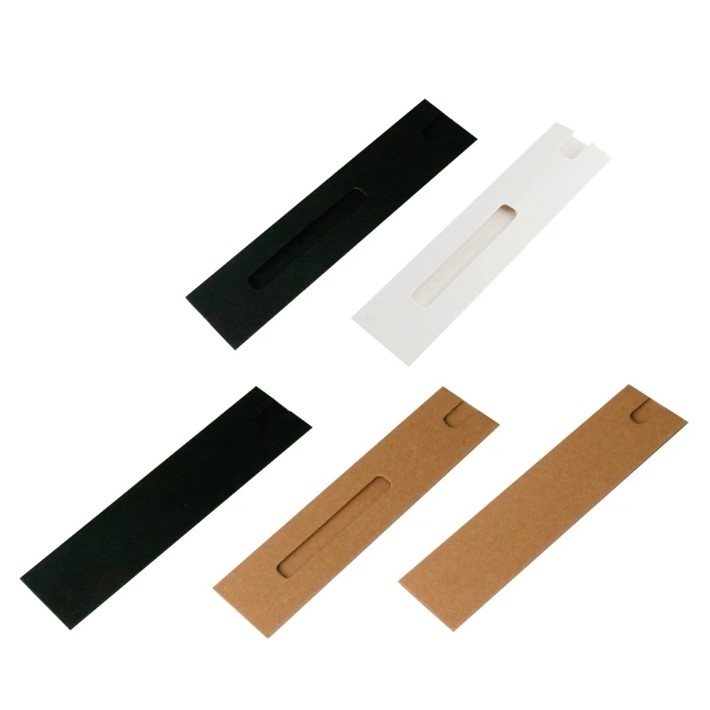 의식이 있는 50Pcs 골판지 펜 상자 골판지 Penccil 홀더 포장 상자