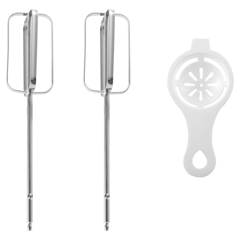 

Egg Beater Silver Stainless Steel For Kenwood HM520/530/620/320 Handheld Electric Mixer
