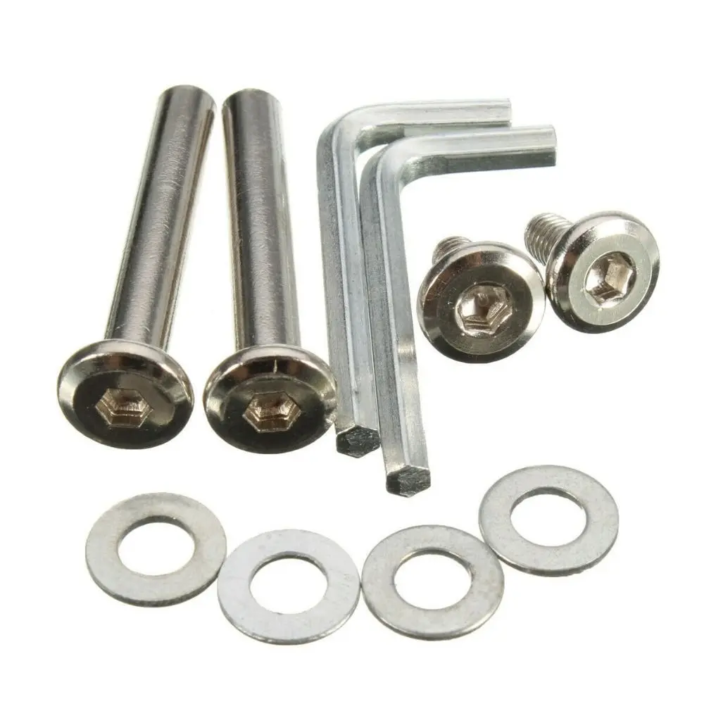 Silent Travel Luggage Wheels Repair Kit with Screws - Spare Parts