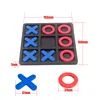 OX Tic tac toe Chess Family Interactive Leisure Cognitive Learning Strategy Game Chess Development Intelligent Educational Toy 3