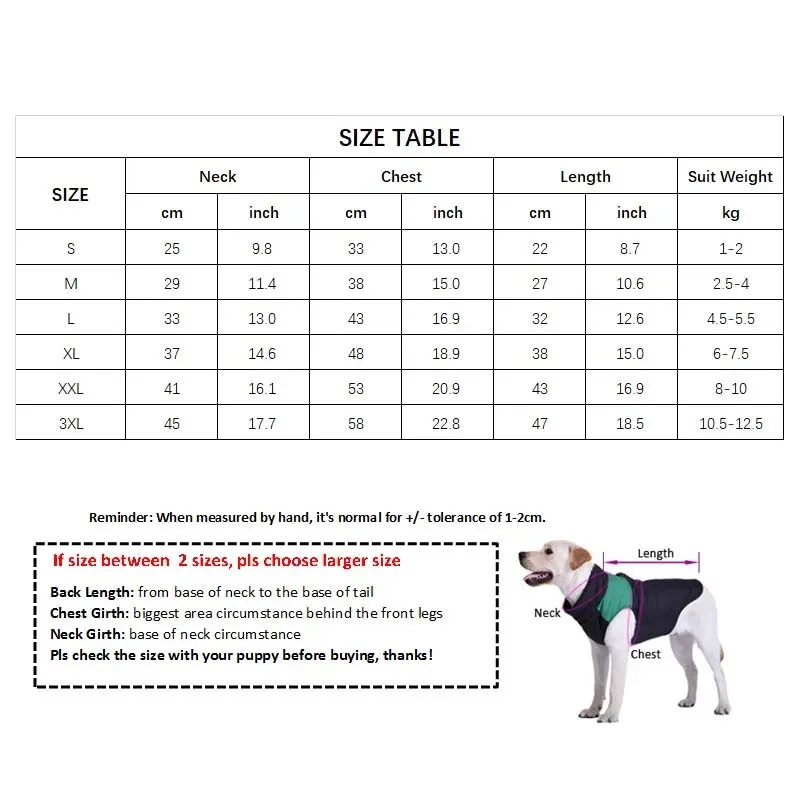 Combinaison d'hiver The Dog Face x Pupreme pour chiens Chaude Réfléchissante - 2025 - Vêtement et accessoires pour chiens - Doglovedesign