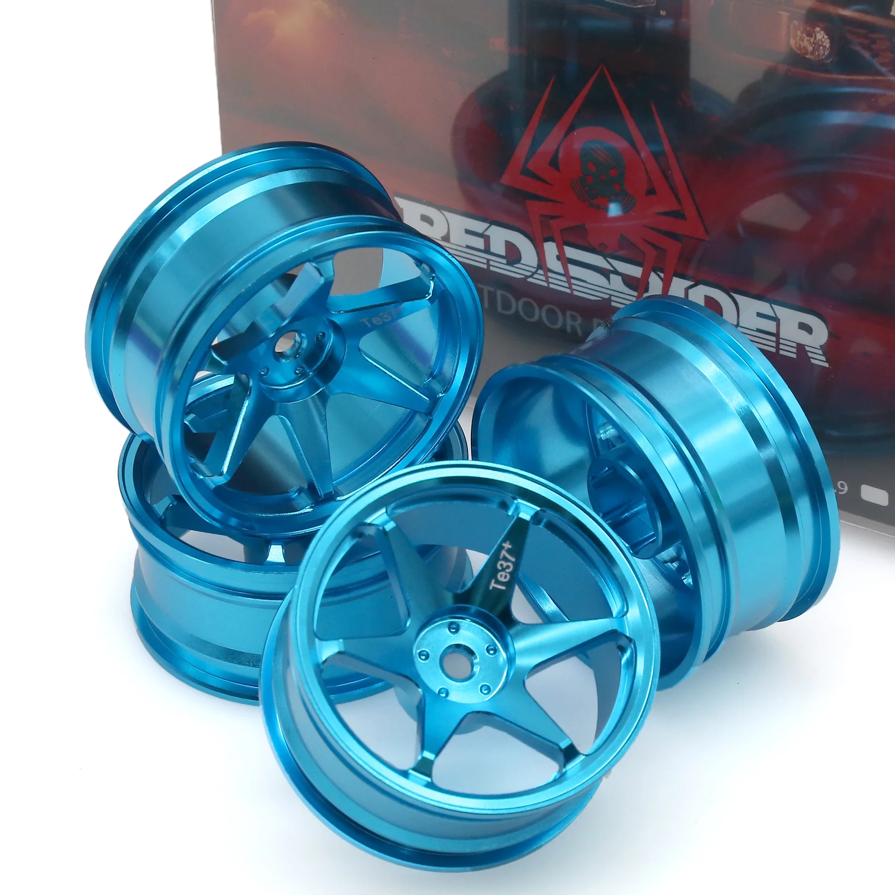 Jantes Alliage RC 1/10 Spider - 4Pcs R427 pour Drift