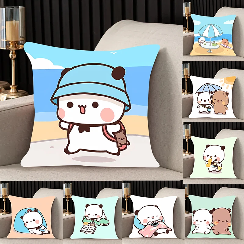 

New Pillow Panda yier Slips Pillow Covers Bedding Comfortable Cushion Good For Sofa Home Car High Quality Pillow Cases lovely