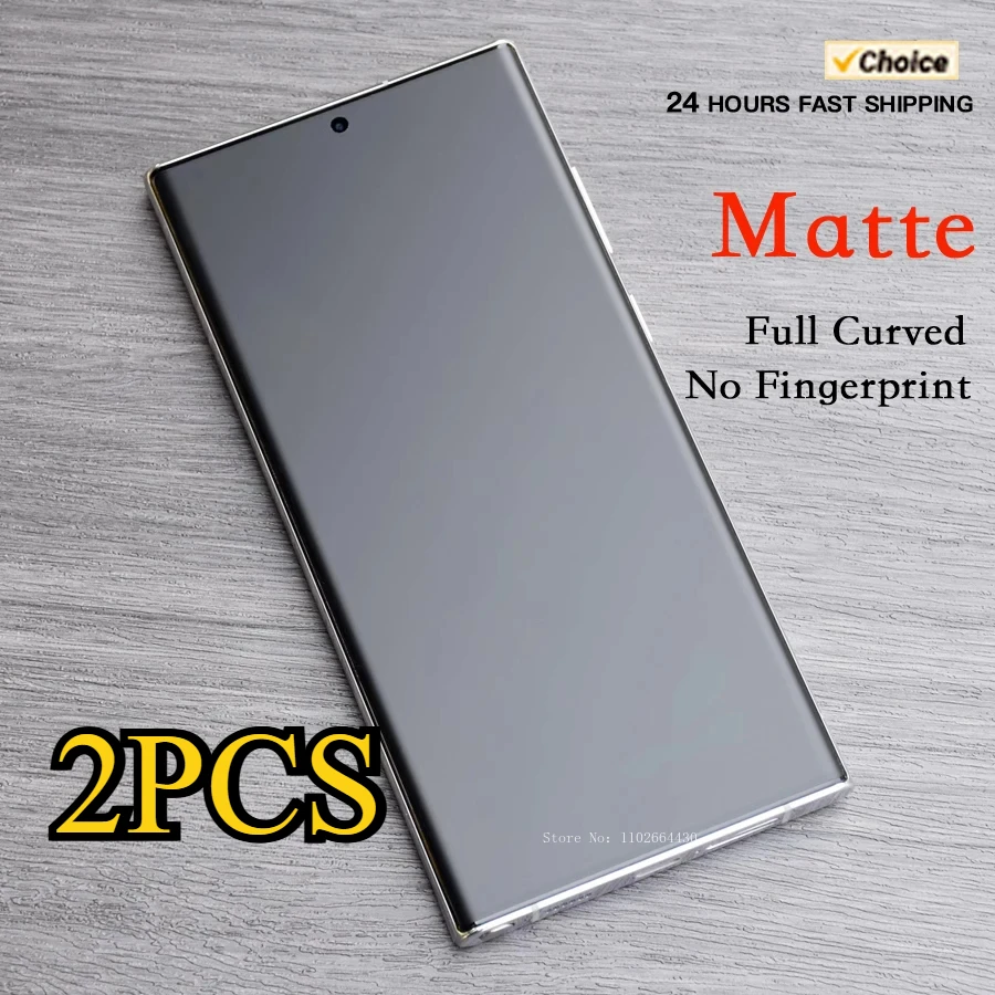 Matte Hydrogelfolie für Samsung Galaxy 25 Ultra S25 Edge Displayschutzfolie für Samsung S24 S23 S22 S21 S20 Ultra Plus, kein Glas