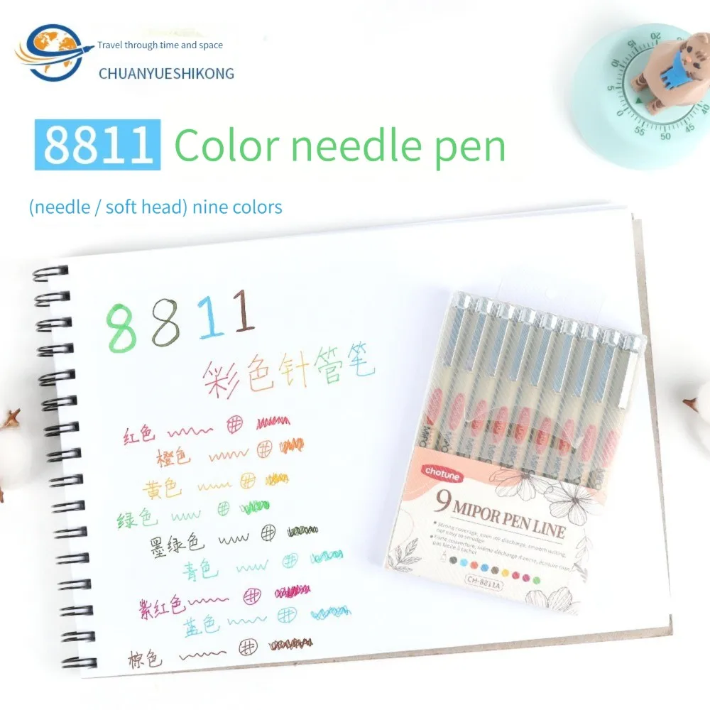 8pcs Multi Nib Ef Fine Liner Pen For Drawing Sketching Outline Marker  Cartoon Manga Art Supplies Pigment Ink Water Proof F984 - Gel Pens -  AliExpress