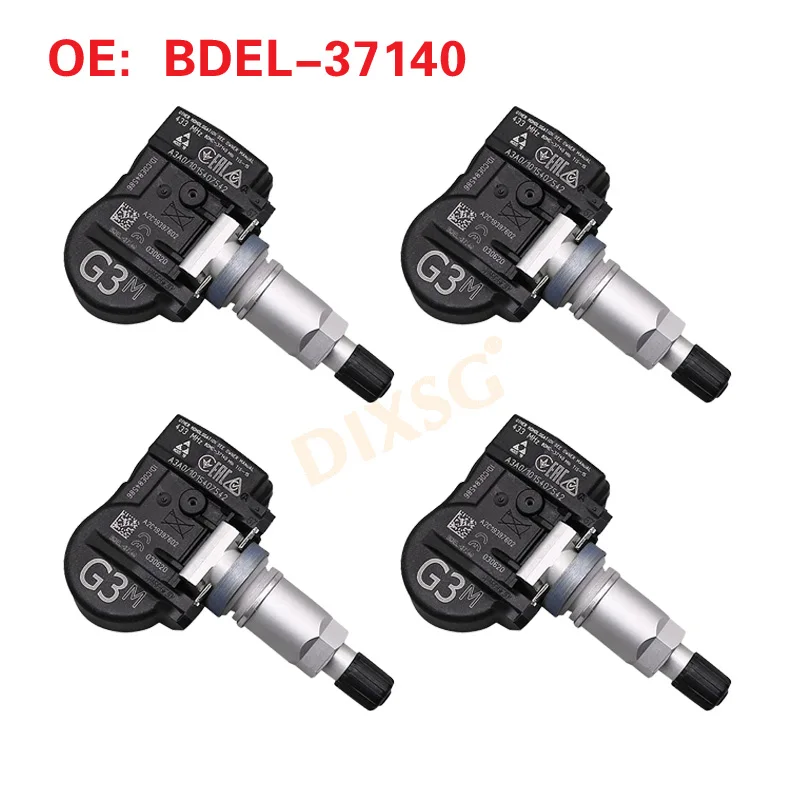 4PCS Tire Pressure Monitor Sensor BDEL-37140 For Mazda 3 (BP) CX-30 TPMS 433MHZ BDEL37140