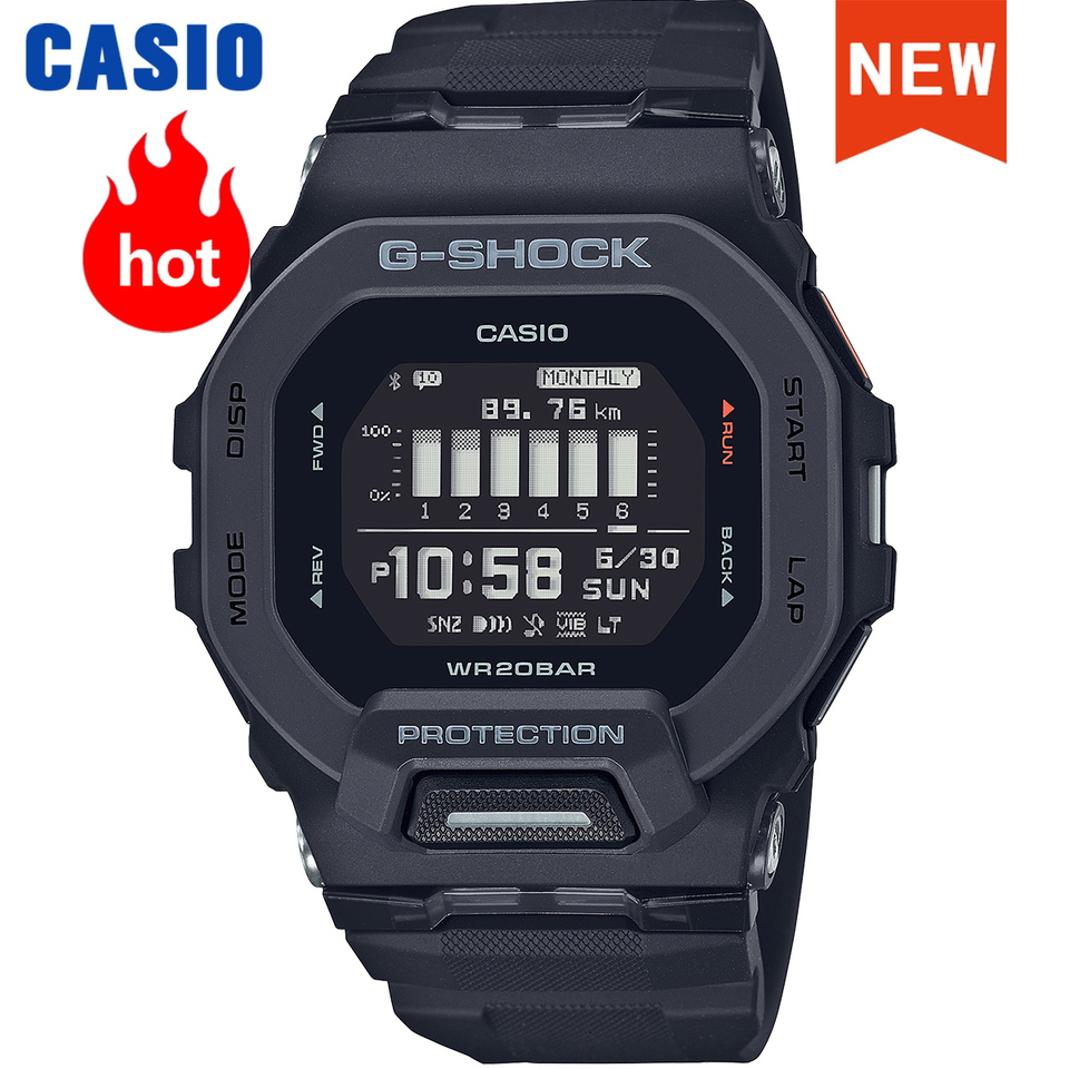 Casio watch for men g shock Small square retro sports electronic student watch fashion Quartz military luxury New model 2023