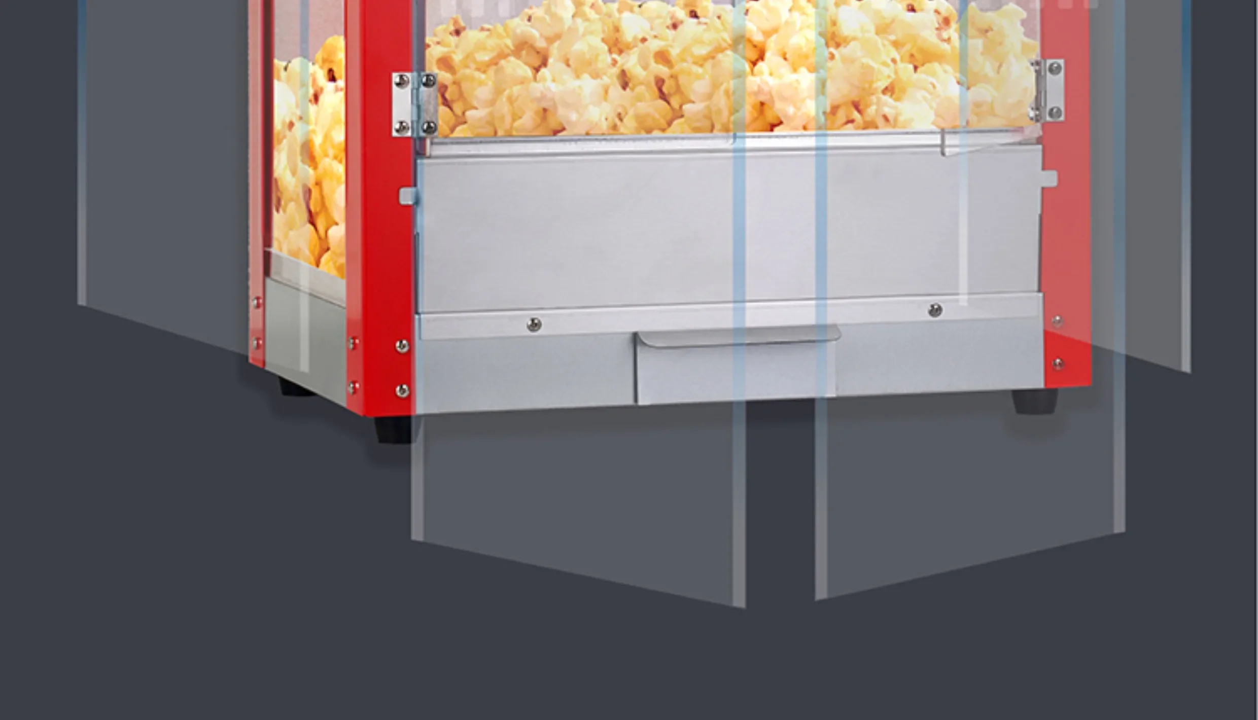 Commercial fully automatic electric popcorn machine popcorn machine new spherical popcorn machine pop corn maker