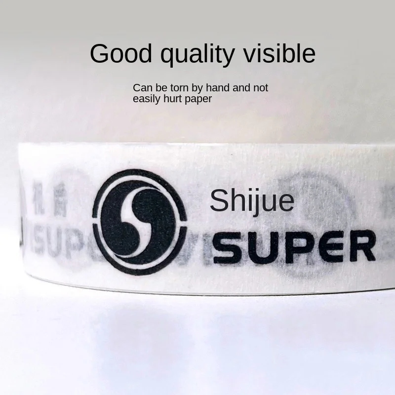 SUPER VISION paper tape and paper sticker Art watercolor Gouache manual drawing drawing tape