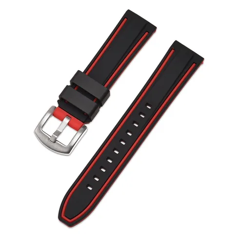 20mm Silicone Band Casual Silicone Watch Strap for Huawei Watch 3 Pro 48mm 46mm Huawei Gt2 Pro Strap Huawei Gt2e Band Men