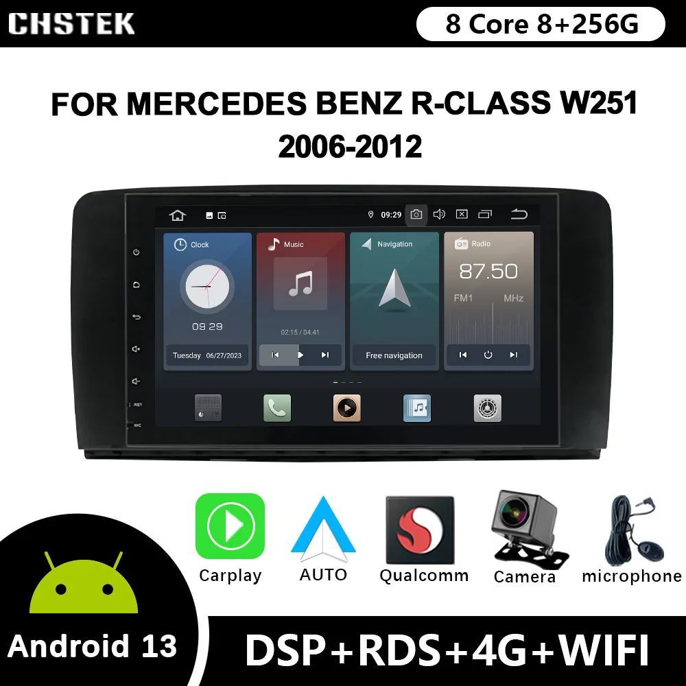 CHSTEKCarRadioAndroid12StereoCarPlayNavigationForMercedesBenz