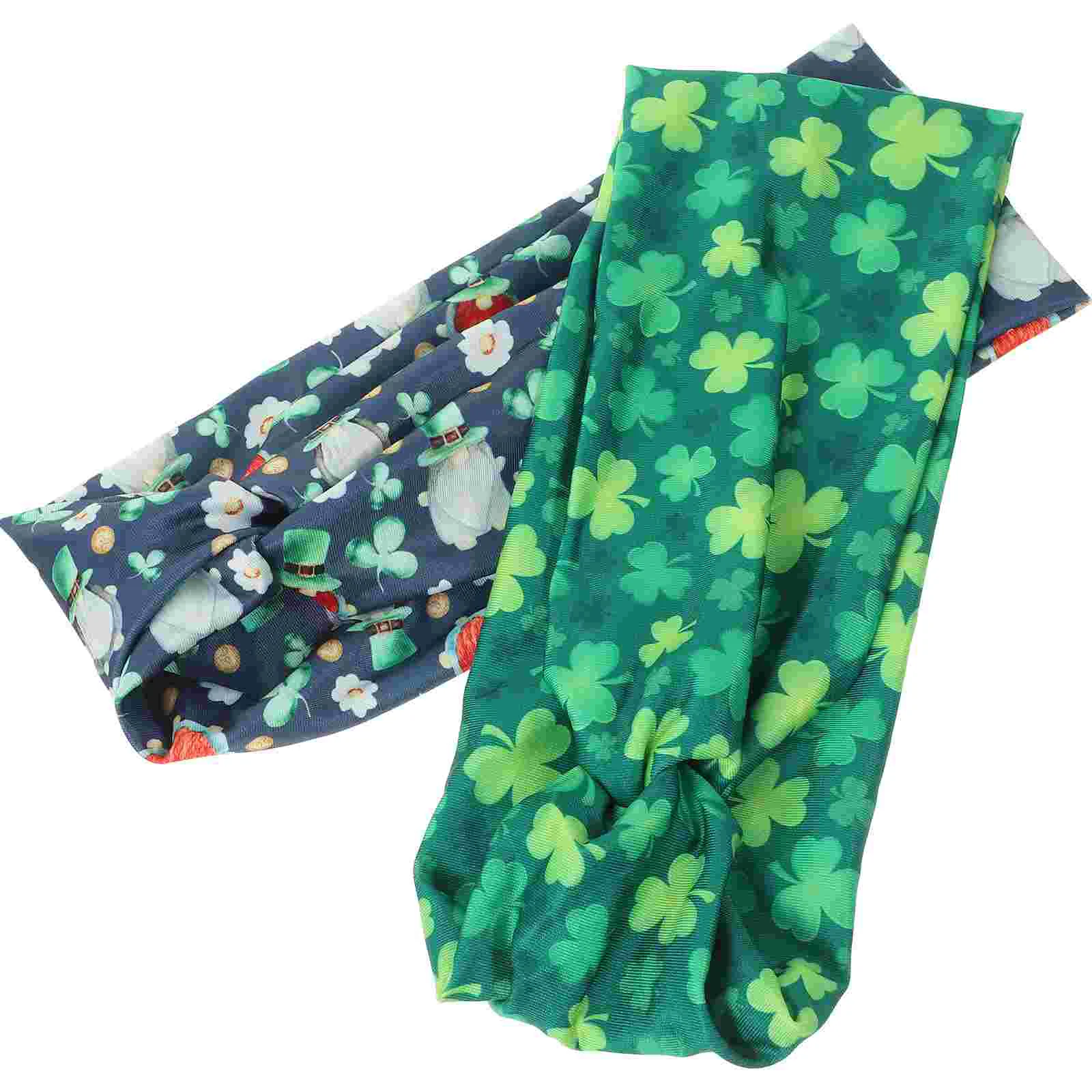 

2 Pcs Bandana Festival Headband Women Headdress Women's Headbands Girl Hair Accessories Girls Adult Fabric Cosplay